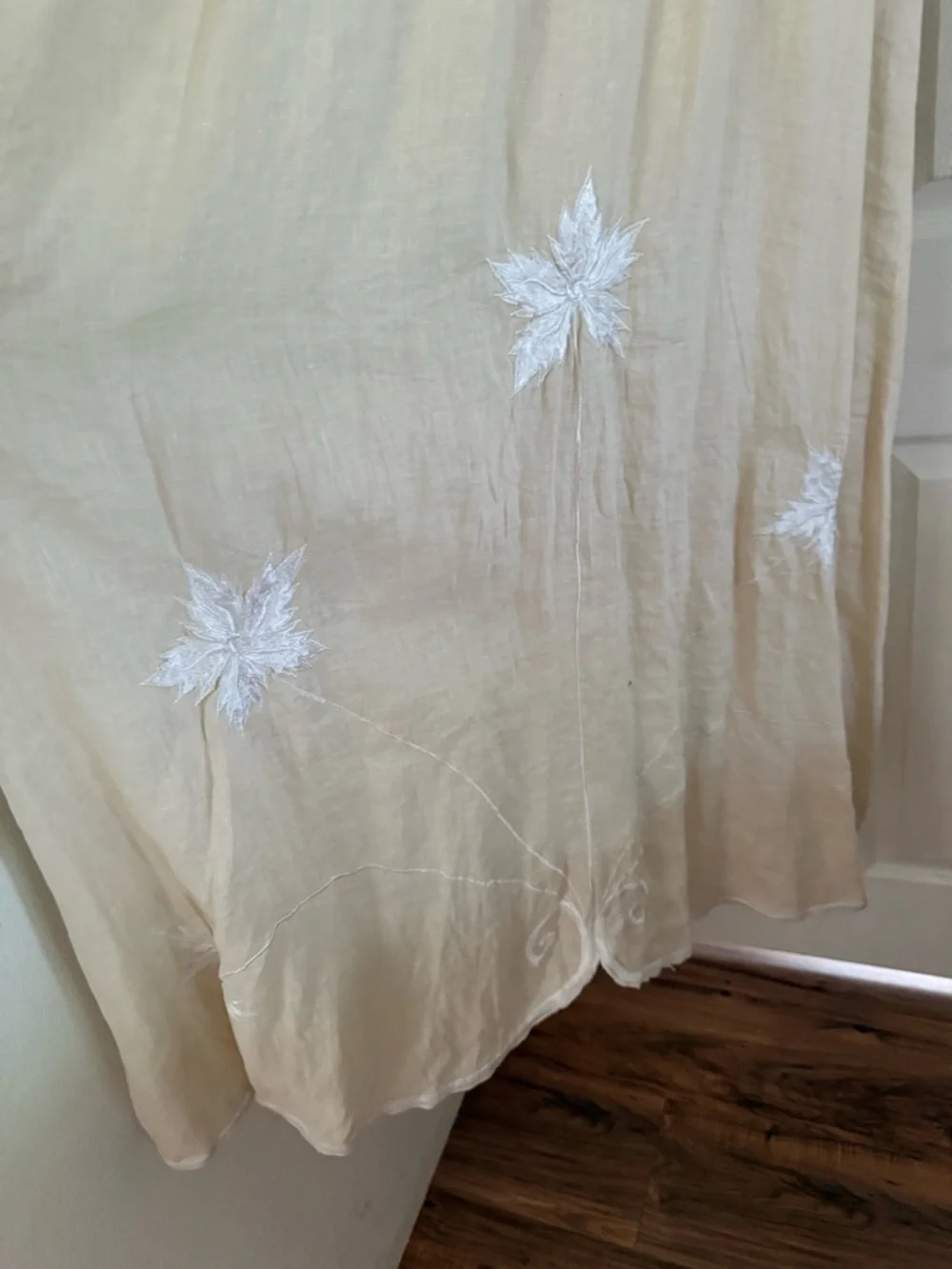 Fillyboo Cream Lace-Embroidered Dress - Picture 10 of 14